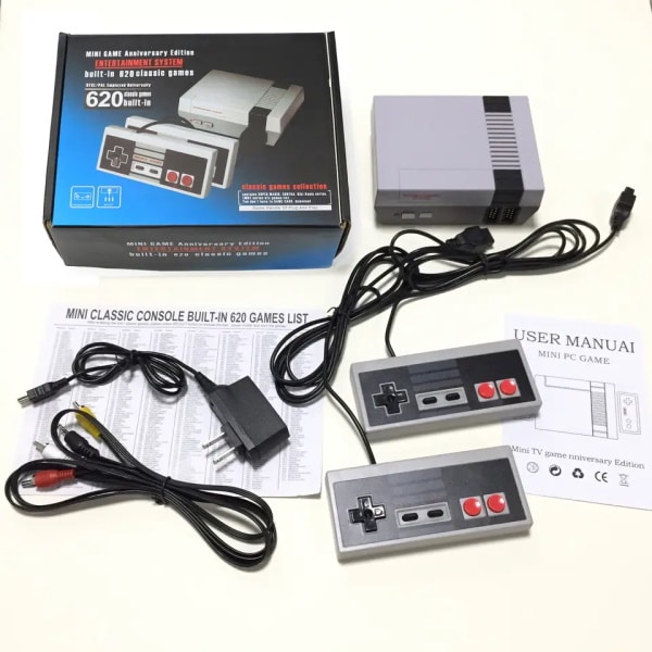Mini Consola clásica - Para Dos Jugadores con 620 juegos - Imagen 3