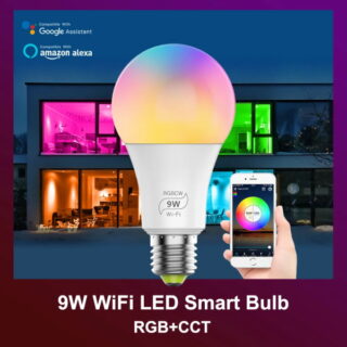 Foco Inteligente - Smart Bulb 9w wifi RGB
