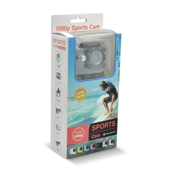 Cámara Go Pro Full Hd 1080p Sumergible - Imagen 4