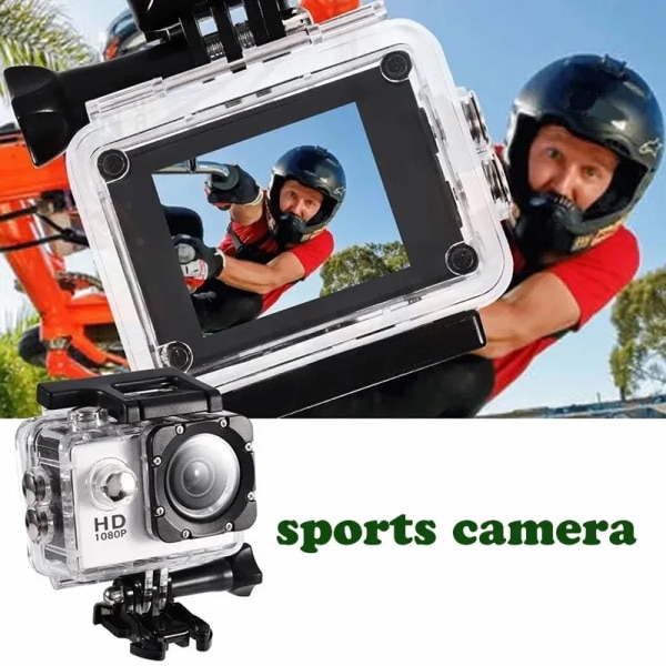Cámara Go Pro Full Hd 1080p Sumergible - Imagen 5