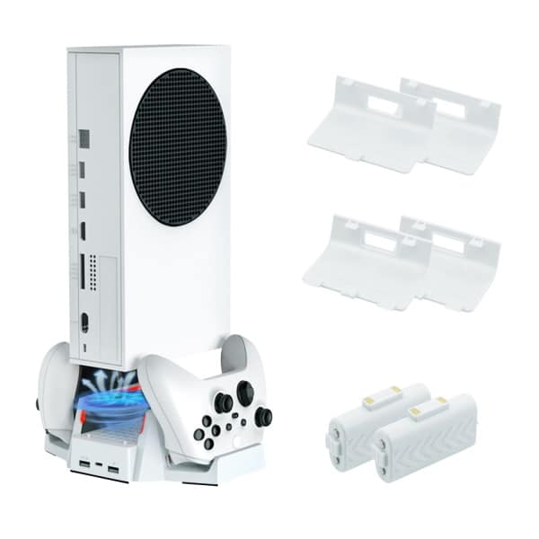 Enfriador con cargador doble para consola Xbox Series S (Multifuncional) - Imagen 4