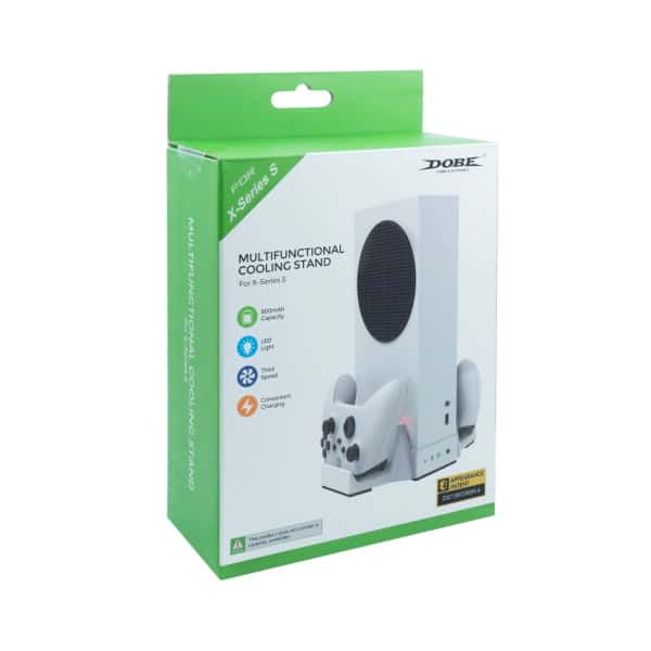 Enfriador con cargador doble para consola Xbox Series S (Multifuncional) - Imagen 2