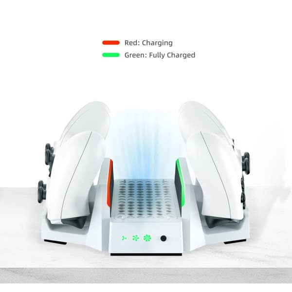 Enfriador con cargador doble para consola Xbox Series S (Multifuncional)