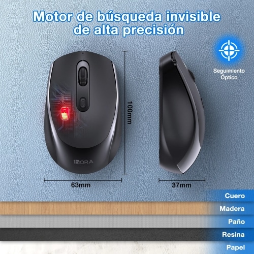 1Hora Ratón Inalámbrico RAT001 - Imagen 2